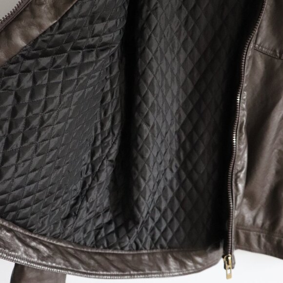 G21‎ Mens Brown Sz XL Hooded Full Zip Mid-Weight Lined Outdoor Pocket Jacket - Picture 10 of 15